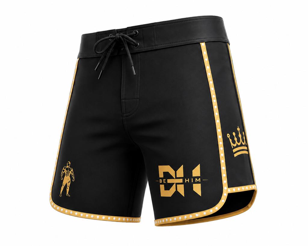 BEHIMIAN KINGS - BE HIM Men’s Physique Competition Board Shorts