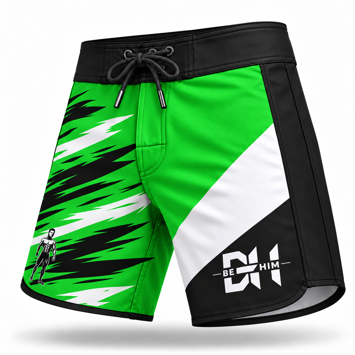 SUPER SURGE - BE HIM Men’s Physique Competition Board Shorts