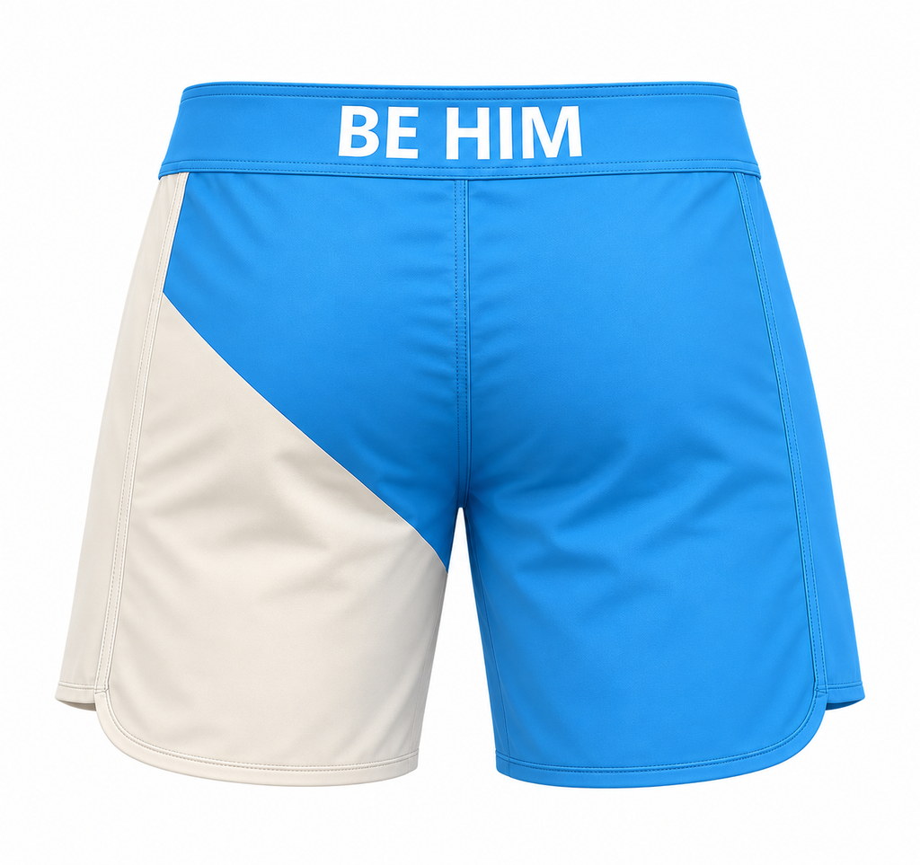 Cloud Nines - BE HIM Men’s Physique Competition Board Shorts (Slim Fit)