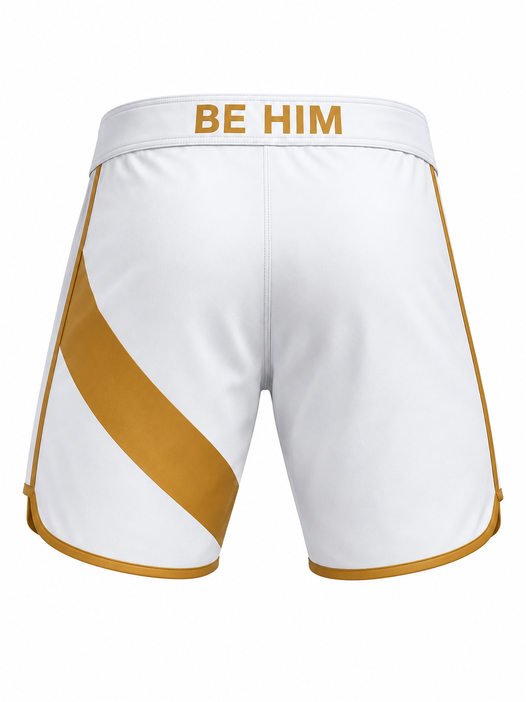 Arctic Gold - BE HIM Men’s Physique Competition Board Shorts (Slim Fit)