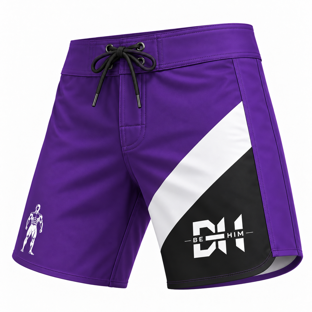 The Vipers - BE HIM Men’s Physique Competition Board Shorts (Slim Fit)