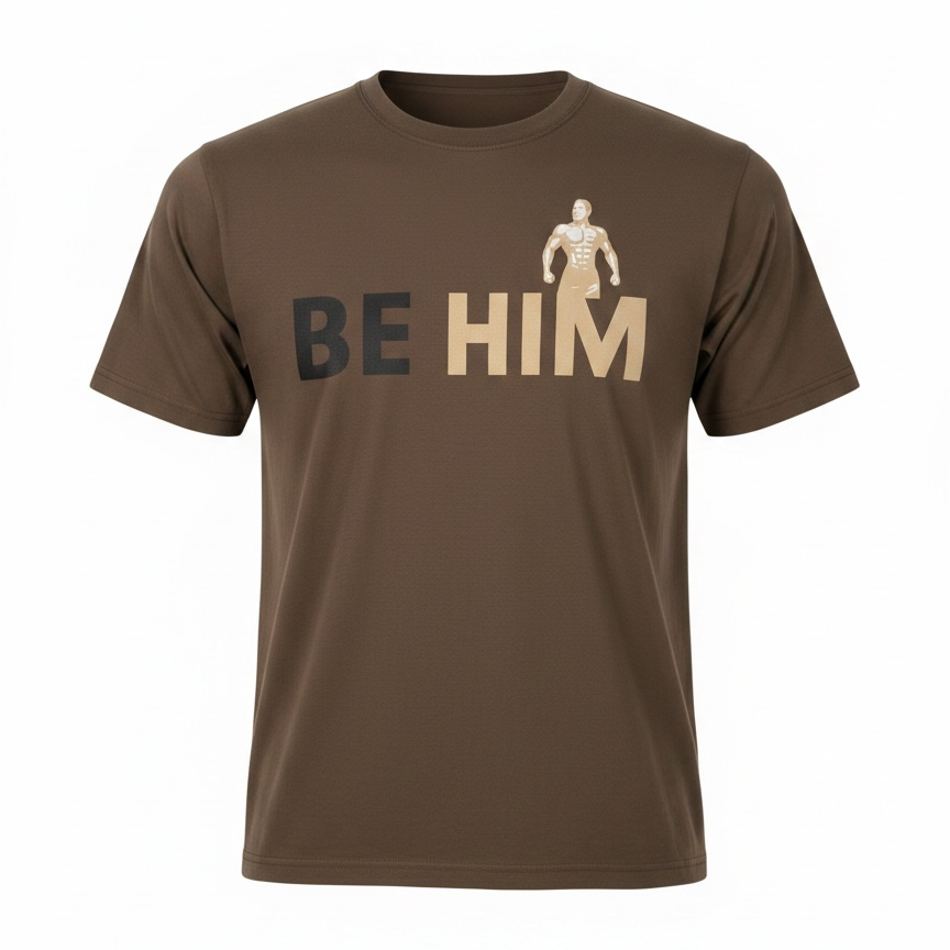 BE HIM Brown T-Shirt