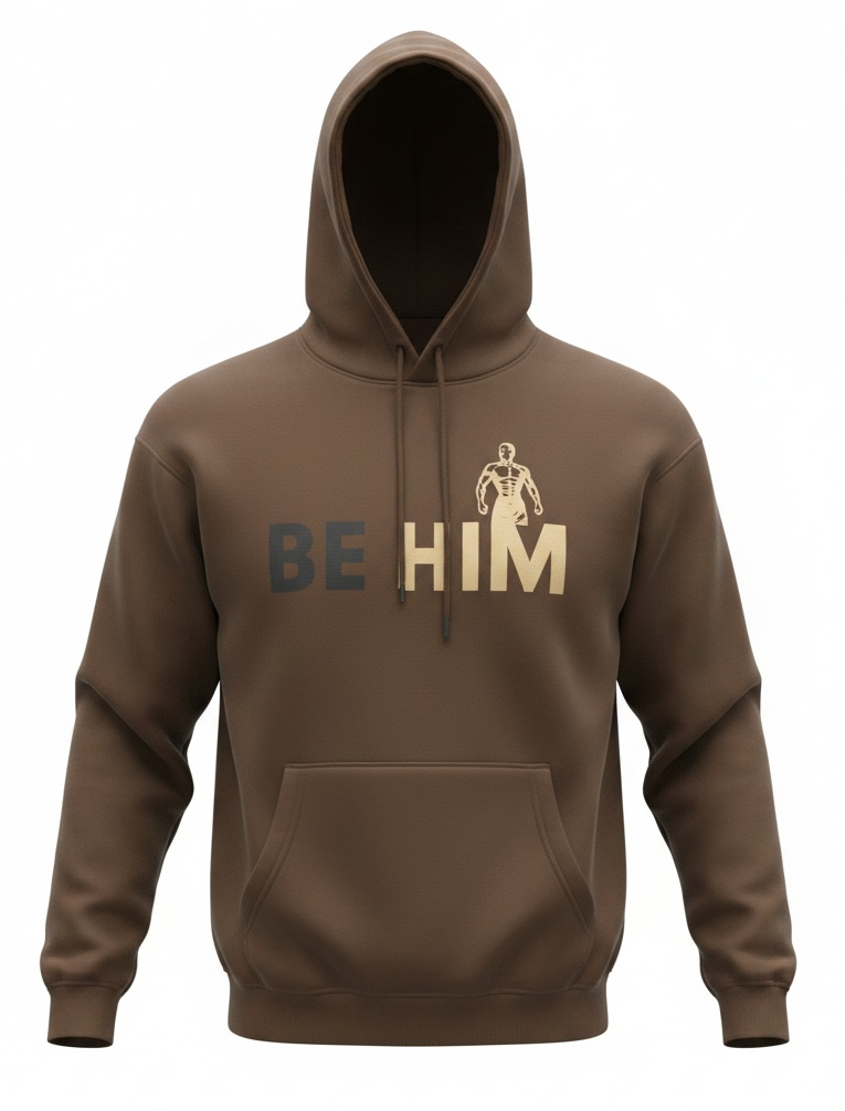 BE HIM Brown Hoodie